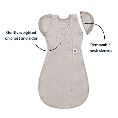 Nested Bean&reg; Zen One&trade; Size 0-3M Classic Swaddle in Sand. View a larger version of this product image.