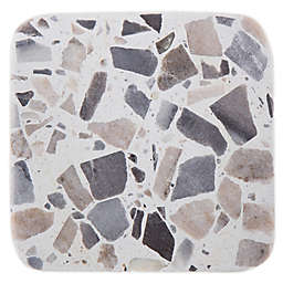 Artisanal Kitchen Supply® Flecked Marble Terrazzo Coasters in Natural (Set of 4)