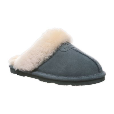 minnetonka chesney suede mule slipper