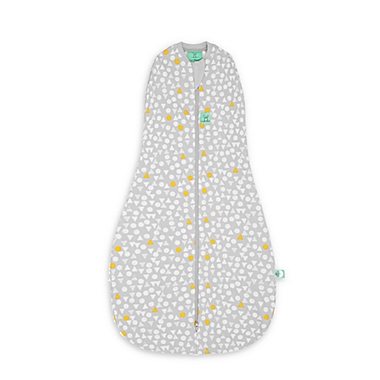 ergoPouch&reg; Triangle Pops Organic Cotton Cocoon Swaddle Bag in White. View a larger version of this product image.