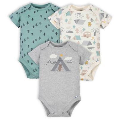 gerber side snap onesies