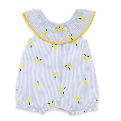 lemon romper baby