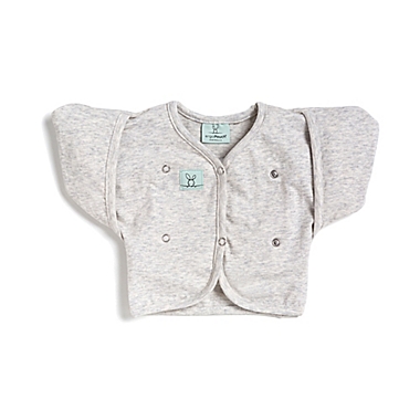ergoPouch&reg; Size 2-6M Organic Cotton Butterfly Cardi in Grey. View a larger version of this product image.