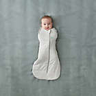 Alternate image 1 for ergoPouch&reg; Size 0-3M Organic Cotton Cocoon Swaddle Bag in White Solid