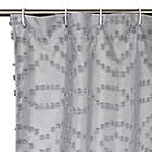 Alternate image 2 for Wamsutta&reg; 72-Inch x 72-Inch Nantucket Shower Curtain in Grey