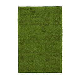 ECARPETGALLERY Grass Rug in Green