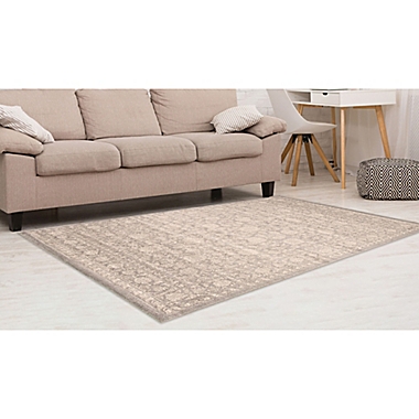 ECARPETGALLERY Olivia 5&#39;3 x 7&#39;3 Area Rug in Grey. View a larger version of this product image.