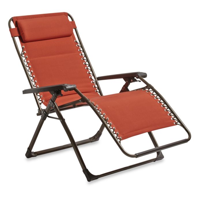 Deluxe Oversized Padded Adjustable Zero Gravity Chair ...