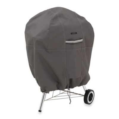 Classic Accessories&reg; Ravenna Kettle Grill Cover in Dark Taupe