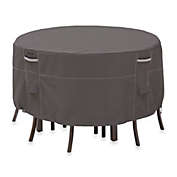 Classic Accessories&reg; Ravenna Medium Patio Bistro Table and Chair Cover in Dark Taupe