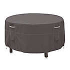 Alternate image 1 for Classic Accessories&reg; Ravenna Small Round Patio Table and Chair Set Cover in Dark Taupe