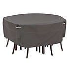 Alternate image 0 for Classic Accessories&reg; Ravenna Medium Round Patio Table and Chair Set Cover in Dark Taupe