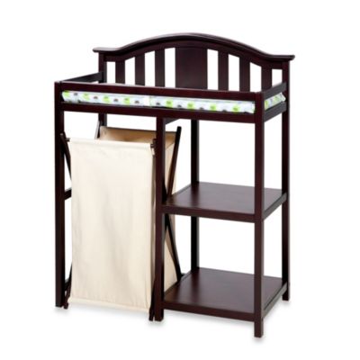 changing table with hamper