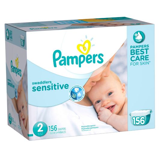 militie bureau Slink Pampers® Swaddlers Sensitive™ 156-Count Size 2 Economy Pack Plus Diapers |  Bed Bath & Beyond