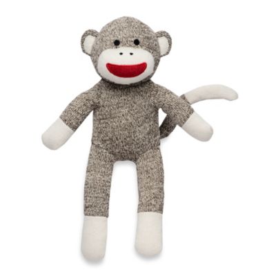 sock monkey plush