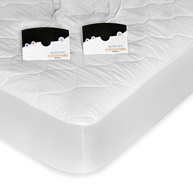 Biddeford FULL Size Electric Heated Mattress Pad Warming Quilted Warm Cover Bed 