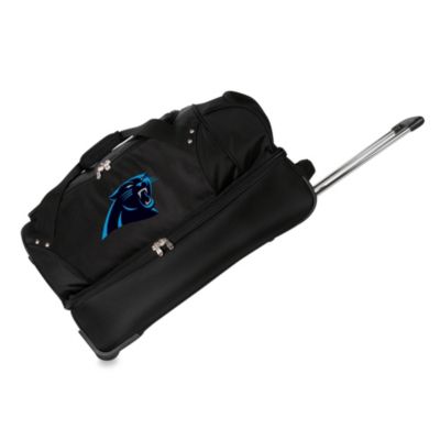 drop bottom wheeled duffel