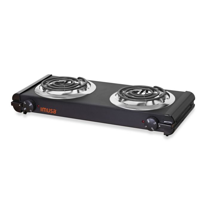 Imusa 1500 Watt Electric Double Burner Bed Bath Beyond