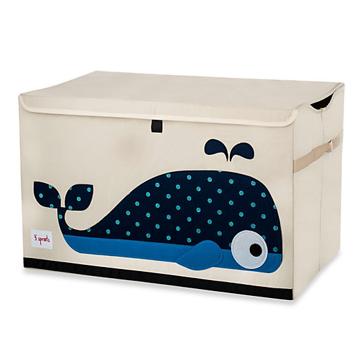 Alternate image 1 for 3 Sprouts Whale Toy Chest