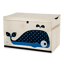 3 Sprouts Whale Toy Chest