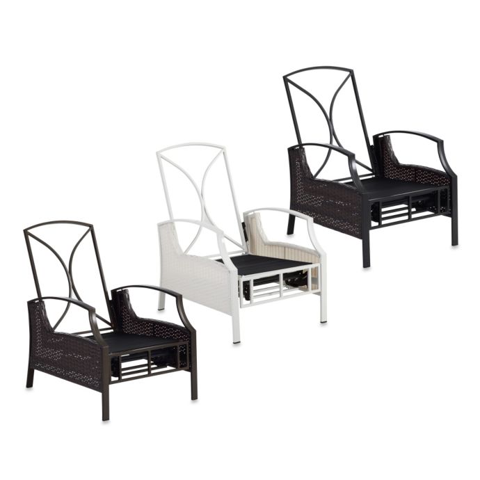 Mix & Match Wicker Recliner Frames and Cushions Bed Bath & Beyond