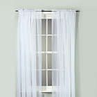 Alternate image 0 for Voile 54-Inch Sheer Rod Pocket Window Curtain Panel in White