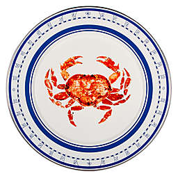 Golden Rabbit® Crab House Charger Plates in Red (Set of 2)