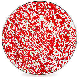 Golden Rabbit® Red Swirl Charger Plates (Set of 2)