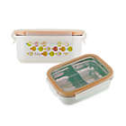Alternate image 0 for Innobaby Double-Lined Stainless Bento Snack Box in Orange
