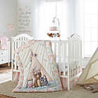 Alternate image 1 for Levtex Baby&reg; Malia Hamper in Pink/White