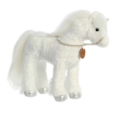 white unicorn stuffed animal