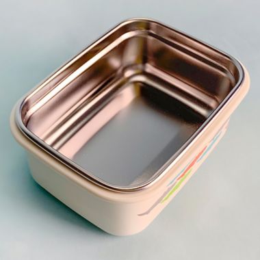 Innobaby Keepin' Fresh&trade; 15-oz Double-Lined Stainless Bento LunchBox in Alligator/Green. View a larger version of this product image.