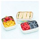 Alternate image 7 for Innobaby Keepin' Fresh&trade; 15-oz Double-Lined Stainless Bento LunchBox in Alligator/Green