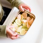 Alternate image 8 for Innobaby Keepin' Fresh&trade; 15-oz Double-Lined Stainless Bento LunchBox in Alligator/Green