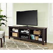 Forest Gate 70&quot; Asher Traditional Wood TV Stand in Espresso