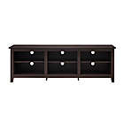 Alternate image 1 for Forest Gate 70&quot; Asher Traditional Wood TV Stand in Espresso