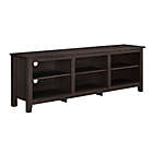 Alternate image 2 for Forest Gate 70&quot; Asher Traditional Wood TV Stand in Espresso