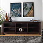 Alternate image 6 for Forest Gate 70&quot; Asher Traditional Wood TV Stand in Espresso