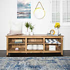 Alternate image 6 for Forest Gate 70-Inch Asher Traditional Wood TV Stand in Barnwood
