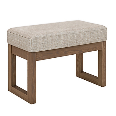 Simpli Home&trade; Milltown Small Ottoman Bench. View a larger version of this product image.