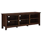 Alternate image 0 for Forest Gate 70-Inch Asher Traditional Wood TV Stand in Dark Walnut