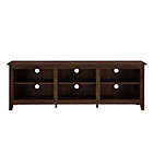 Alternate image 3 for Forest Gate 70-Inch Asher Traditional Wood TV Stand in Dark Walnut