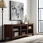 Alternate image 4 for Forest Gate 70-Inch Asher Traditional Wood TV Stand in Dark Walnut