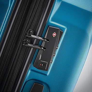 Samsonite&reg; Opto PC 2 25-Inch Hardside Spinner Checked Luggage in Turquoise. View a larger version of this product image.