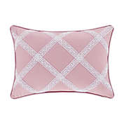 J. Queen New York&trade; Rosemary Boudoir Throw Pillow in Rose