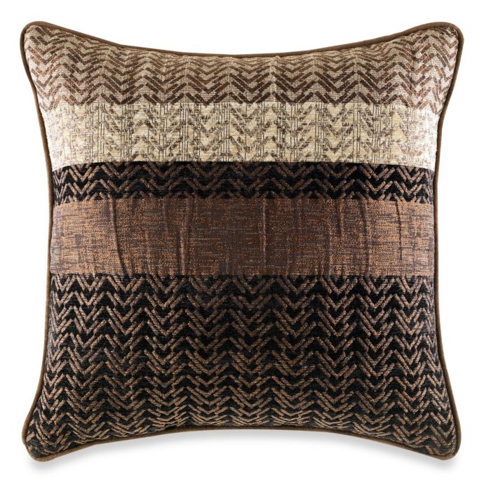 Croscill Sahara Reversible Square Toss Pillow Bed Bath Beyond