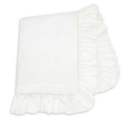 Lambs & Ivy® Signature Separates Ruffle Quilt in White