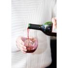 Alternate image 1 for Pearhead&reg; "Grandma's Sippy Cup" Stemless Wine Glass in Purple