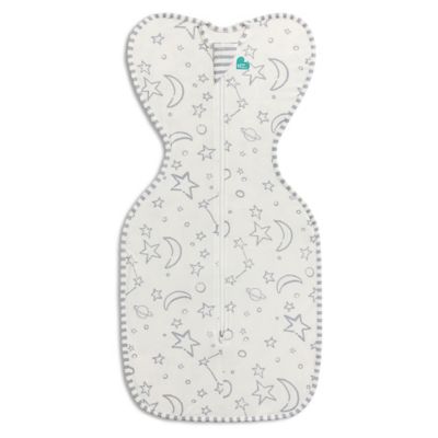 moon and stars swaddle