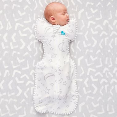 Love to Dream&trade; Small Swaddle UP&trade; Stars and Moon Silky Lux Transition Swaddle. View a larger version of this product image.